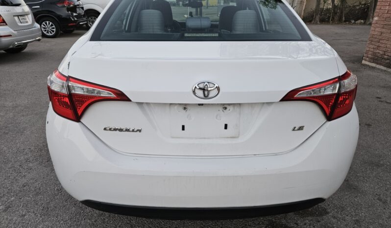 
								2016 TOYOTA COROLLA full									
