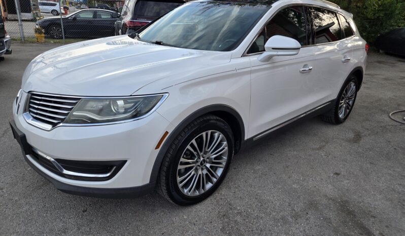 
								2016 LINCOLN MKX full									